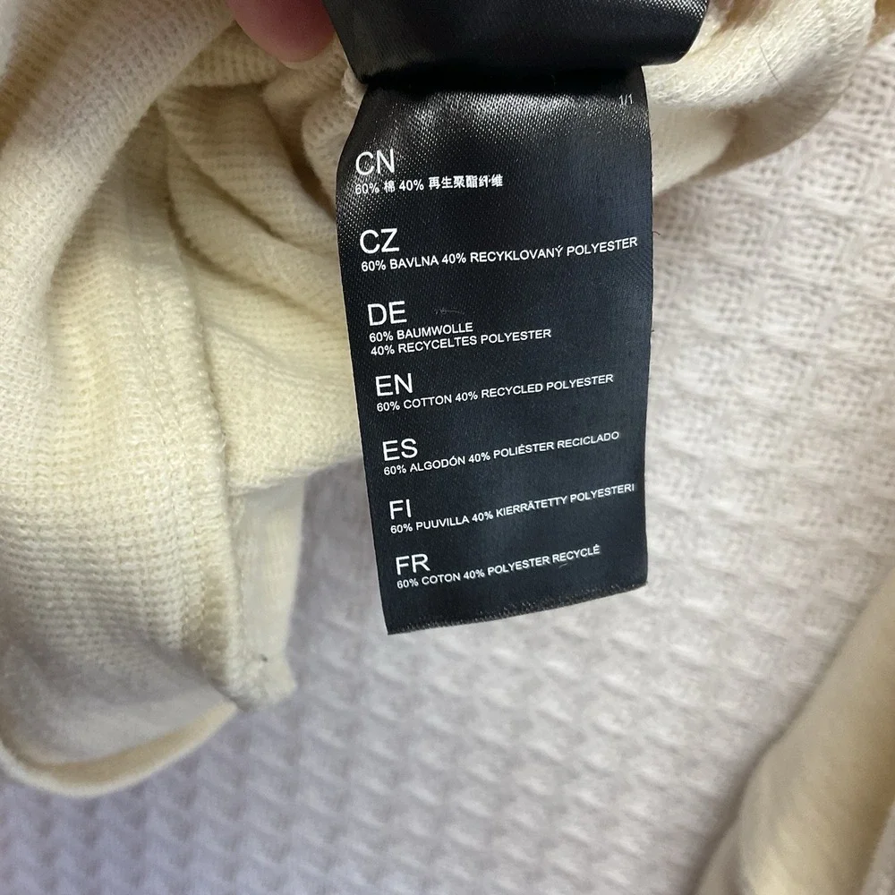 Kuhl Hoodie‎ Womens M Pale Yellow Lola Full Zip Lightweight Hooded Sweatshirt